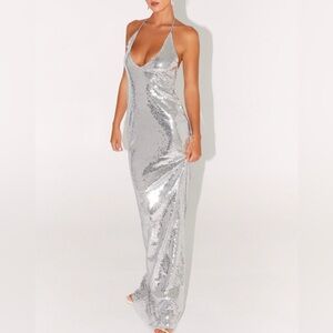 *BNWT* Peppermayo Billions Sequin Maxi Dress